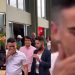 Vídeo de momento nojinho: David Almeida limpa a boca após beijar apoiadora
