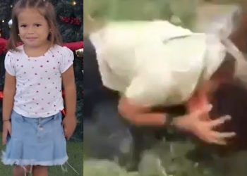 Vídeo: população deg0la estuprad0r de menina de 3 anos e pendura cabeça na árvore