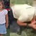 Vídeo: população deg0la estuprad0r de menina de 3 anos e pendura cabeça na árvore