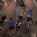 Vídeo mostra homem, mulher e agentes do Detran numa confusão em Manaus