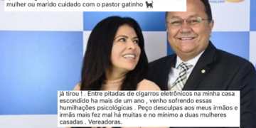 Ex de Silas Câmara expõe que ele supostamente também curte homens: ‘Cuidado com o pastor gatinho’