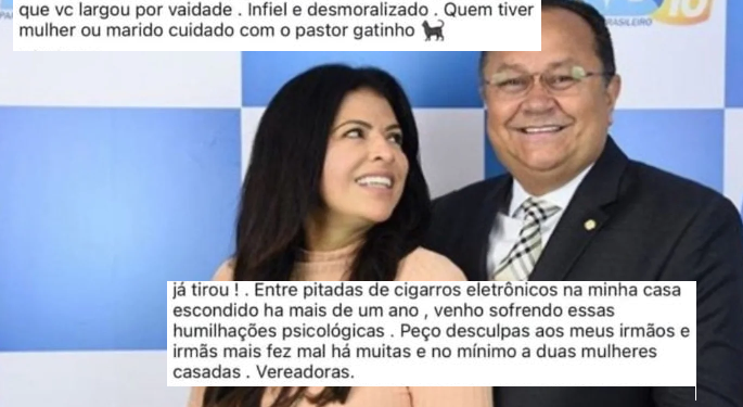 Ex de Silas Câmara expõe que ele supostamente também curte homens: ‘Cuidado com o pastor gatinho’