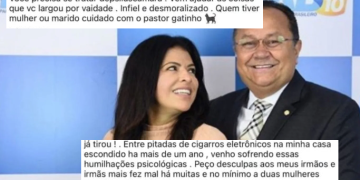 Ex de Silas Câmara expõe que ele supostamente também curte homens: ‘Cuidado com o pastor gatinho’