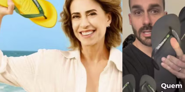 Representando a direita, Eduardo Bolsonaro boicota Havaianas após nova campanha de Fernanda Torres