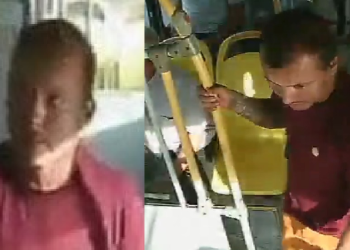 Band1d0 das linhas 650 e 678 é flagrado rouband0 e polícia o procura em Manaus