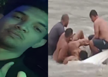 Jovem de 18 anos resgatado após carro afundar no igarapé m0rr3 em hospital de Manaus