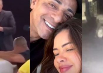 Vídeo: marido que mat0u esposa jogando ela do 10º andar chorou sobre o caixão dela 