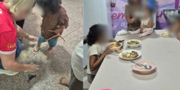 Irmãs de 7 meses, 2, 7 e 11 anos são achadas sujas e com fome na rua em Manaus