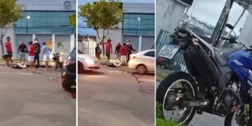 Vídeo: sargento do Exército m0rre ao “voar” da moto na Rodrigo Otávio: ‘morreu na hora’