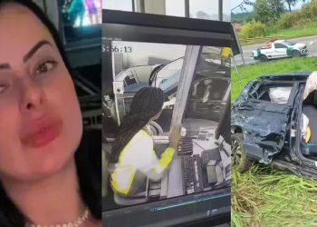 Empresário m@ta a namorada, passa com c0rp0 em pedágio e simula acidente de carro