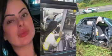 Empresário m@ta a namorada, passa com c0rp0 em pedágio e simula acidente de carro