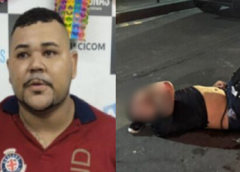 Assaltant3 que levou pêi@ do povo após assalt@r família já deu t1r0 em PM em Manaus