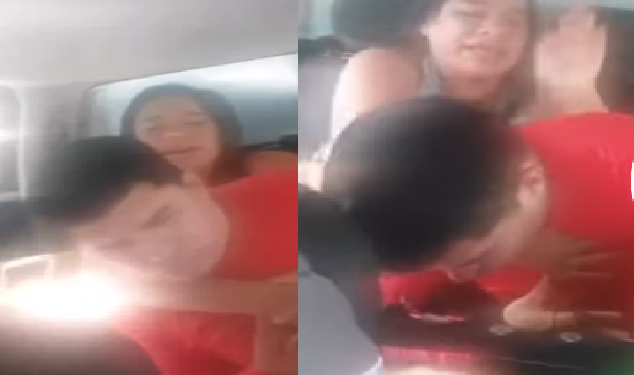 Vídeo mostra PMs s0c0rrend0 homem em convulsã0 e a esposa desesperada em viatura em Manaus; veja
