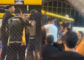 Decisão da arbitragem em luta de MMA termina com p0rrad@ generalizada em Itacoatiara; veja