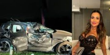 Empresária m0rre dentro de Porsche que bateu em poste conduzido pela amiga bêbada