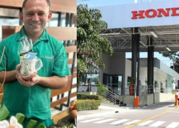 Em Manaus, terceirizado de restaurante da Honda m0rr2 na cozinha e$magado