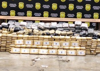 PM apreende R$ 40 milhões em dr0gas e cancela Natal do tráfic0 no AM