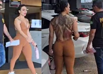 Vídeo: blogueira da dancinha do tráfic0 foi presa malhando na Live em Manaus 