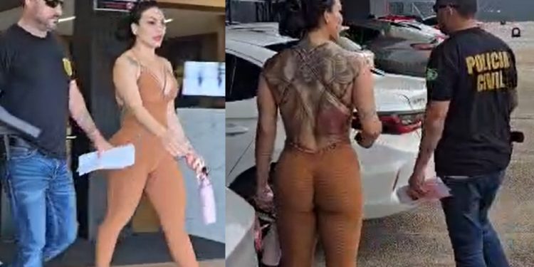 Vídeo: blogueira da dancinha do tráfic0 foi presa malhando na Live em Manaus