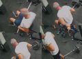 Vídeo mostra momento em que homem m0rre na academia após barra cair no peito dele