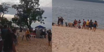 'Cabeludinho correndo atrás do diab0': homem registra brig4 generalizada em Maués