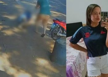 Vídeo mostra ex-companheiro mat4nd0 mulher com t1r0s à queima-roupa em distribuidora