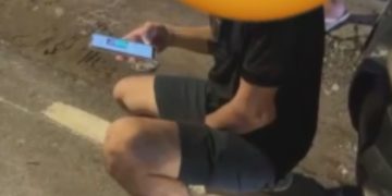 Vídeo: Ac1dente na avenida Nilton Lins deixa vítima com braço desl0cado