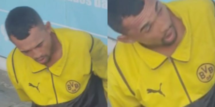 Após cair de moto roub4da, suspeito de ass4lt0s é agred1d0 por moradores no Cidade Nova