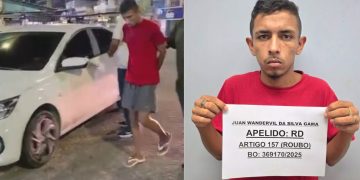 Vulgo ‘RD’ que fingia comprar IPhone e ass4ltava vítimas é preso com aparelhos roub4dos em Manaus