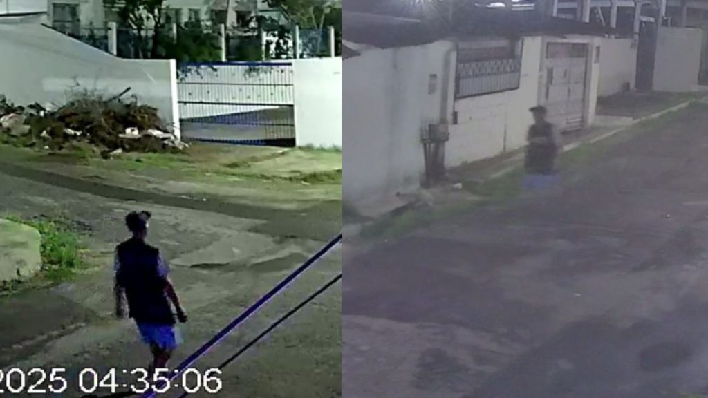 Vídeo: Após invasão a residência, suspeito é procurado por furt0 de caixa de som JBL e cofre em Manaus
