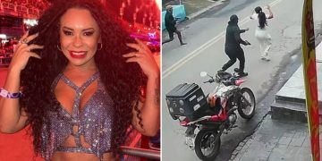 Assalt0 à mão arm4da fecha veículo e deixa musa da Beija-Flor sem carro; vídeo