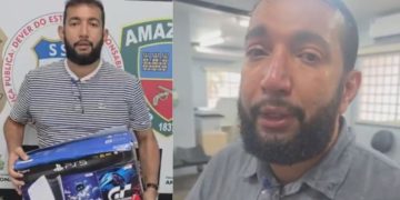 Vídeo: Pai se emociona ao relatar roubo de PS5 que seria presente de Natal para o filho em Manaus