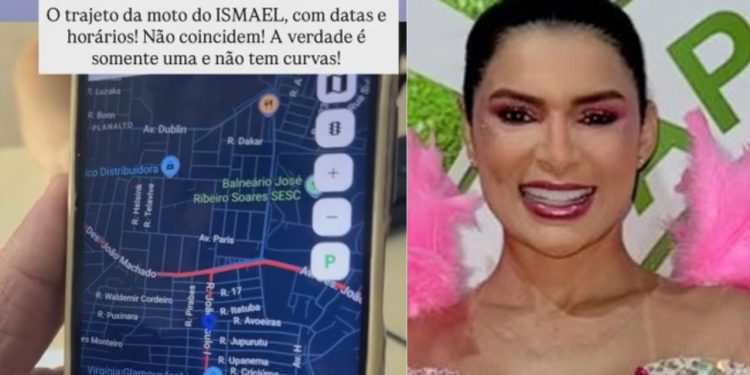 Trajeto de motociclista da 99 é divulgado pela defesa e coloca em dúvida relato da musa da Aparecida