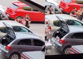 Vídeo: Alerta de sequ3stro mobiliza polícia e resulta em seis pr1sões em Manaus