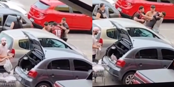 Vídeo: Alerta de sequ3stro mobiliza polícia e resulta em seis pr1sões em Manaus