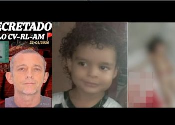 CV “decreta” pai que mat0u filho de 3 anos em Manaus: ‘quem souber o paradeiro elimine’ 