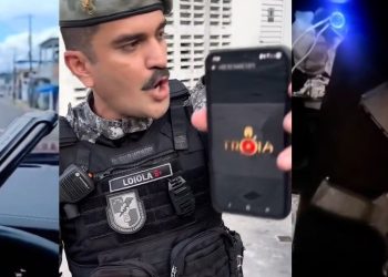 Sargento da PM caça agiota que sai nas ruas ameaçando de m0rte os clientes em Manaus: ‘vou te pegar’