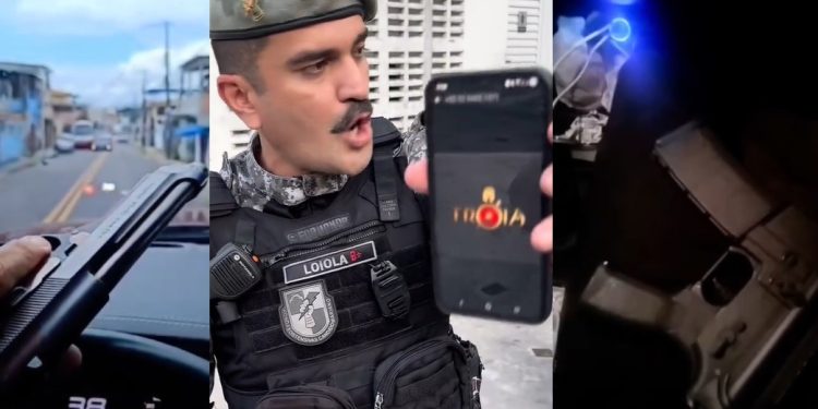 Sargento da PM caça agiota que sai nas ruas ameaçando de m0rte os clientes em Manaus: ‘vou te pegar’