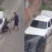 Vídeo forte: suspeito é espancad0 com macaco do carro que ele tentou r0ubar