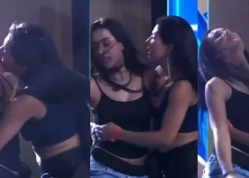 Vídeo: Marciele dá cheirada em Jordana no BBB e internauta pergunta “se ela cola velcro”