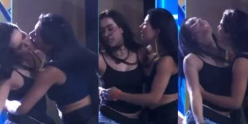 Vídeo: Marciele dá cheirada em Jordana no BBB e internauta pergunta “se ela cola velcro”