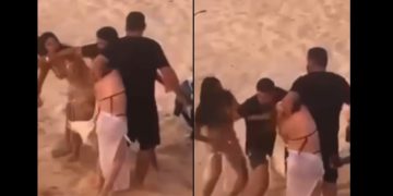 Vídeo: novinhas brigam por p1r0ca de dono de jet ski em praia de Manaus