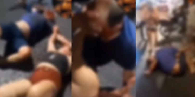 Vídeo: casal ferid0 se abraça após bater em buraco e cair da moto em Manaus