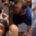 Vídeo: casal ferid0 se abraça após bater em buraco e cair da moto em Manaus