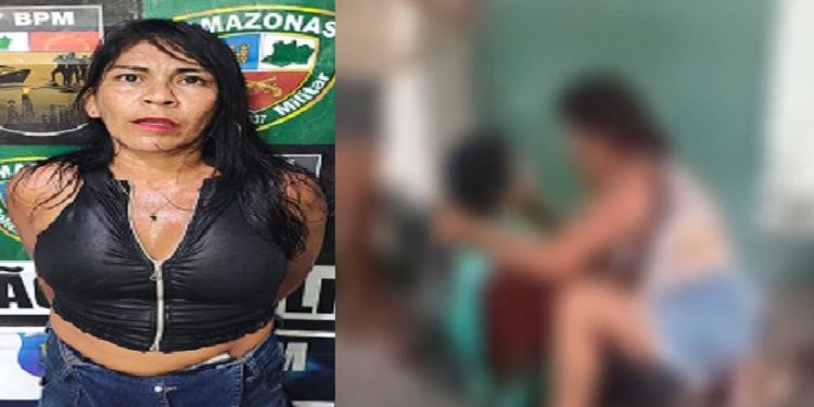 Vídeo: Mulher suspeita após m0rt3 de homem a f@cadas em Coari é pr3sa