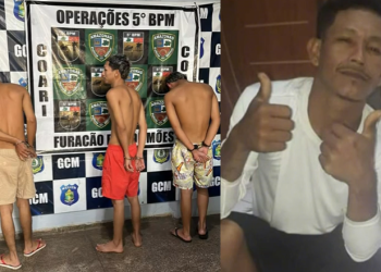 Quinteto é pr3s0 logo após m@tarem homem em Coari; vídeos