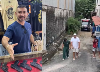 Vídeo: Empresário m0rt0 em Manaus era dono da ‘Texas Rangers’ e fazia várias postagens sobre a loja de arm@s