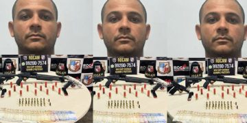 Saiba quem é o matad0r preso no forro se tremendo todinho ao ver a Rocam em Manaus