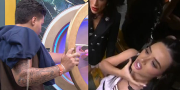 Participante que revelou traição à esposa desiste do BBB após ag@rrar participante e tentar beij@-la