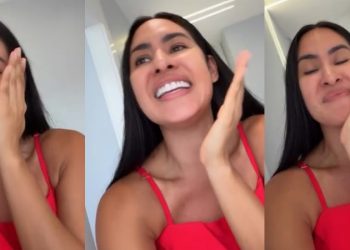 Vídeo: Isabelle Nogueira se diz ‘eufórica’ com Lívia e Marciele na casa de vidro do BBB